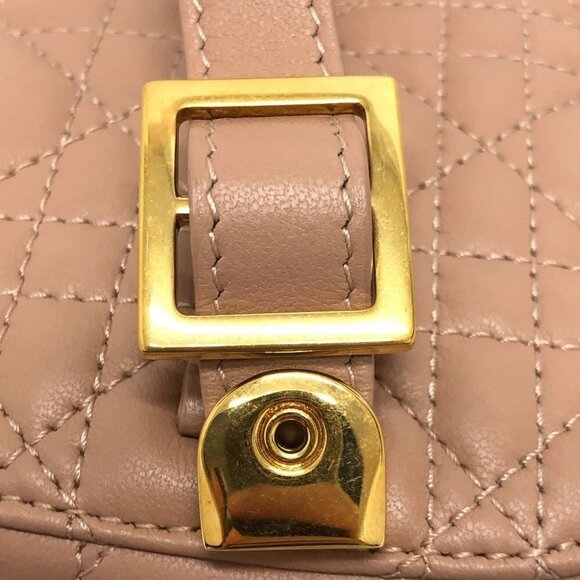 CHRISTIAN DIOR TRAVEL Small Bag Cannage Stitch 2WAY Shoulder Hand Bag Unused - Picture 12 of 16